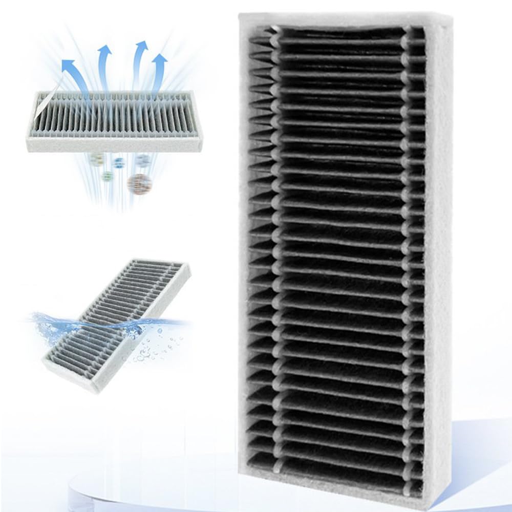 Kit de 42 accesorios para aspiradora robot T80 para aspiradora Ecovacs T80, 2 cepillos principales, 4 rodillos de trapo, 12 cepillos laterales, 12 filtros, 12 bolsas de polvo (juego 3)