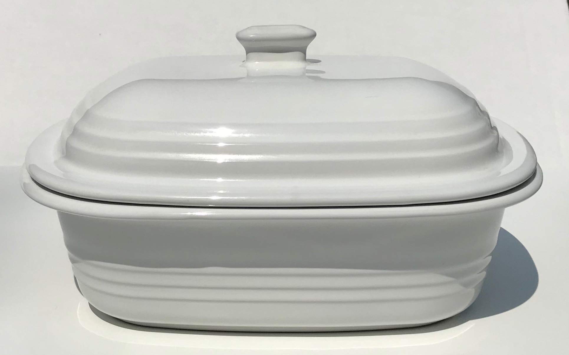 Amazon.com: Pampered Chef White Deep Covered Baker Model #1352: Baking  Dishes: Home & Kitchen