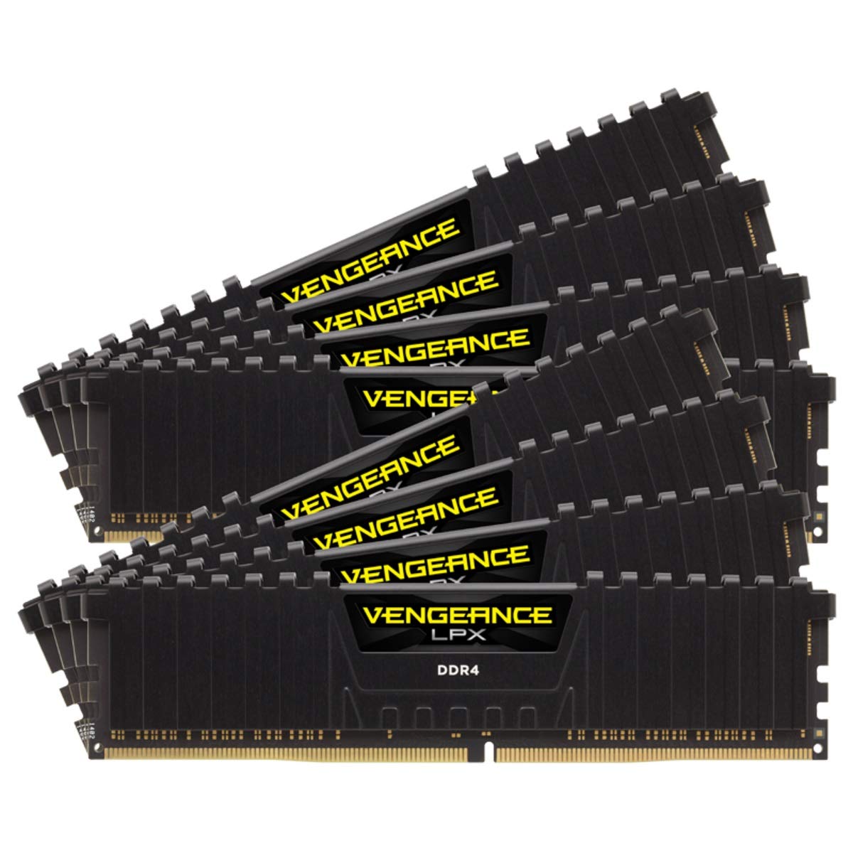 Corsair Vengeance LPX 16GB (2x8GB) DDR4 DRAM 3200MHz (PC4-25600) C16 Memory Kit - Black (CMK16GX4M2B3200C16) — view 20