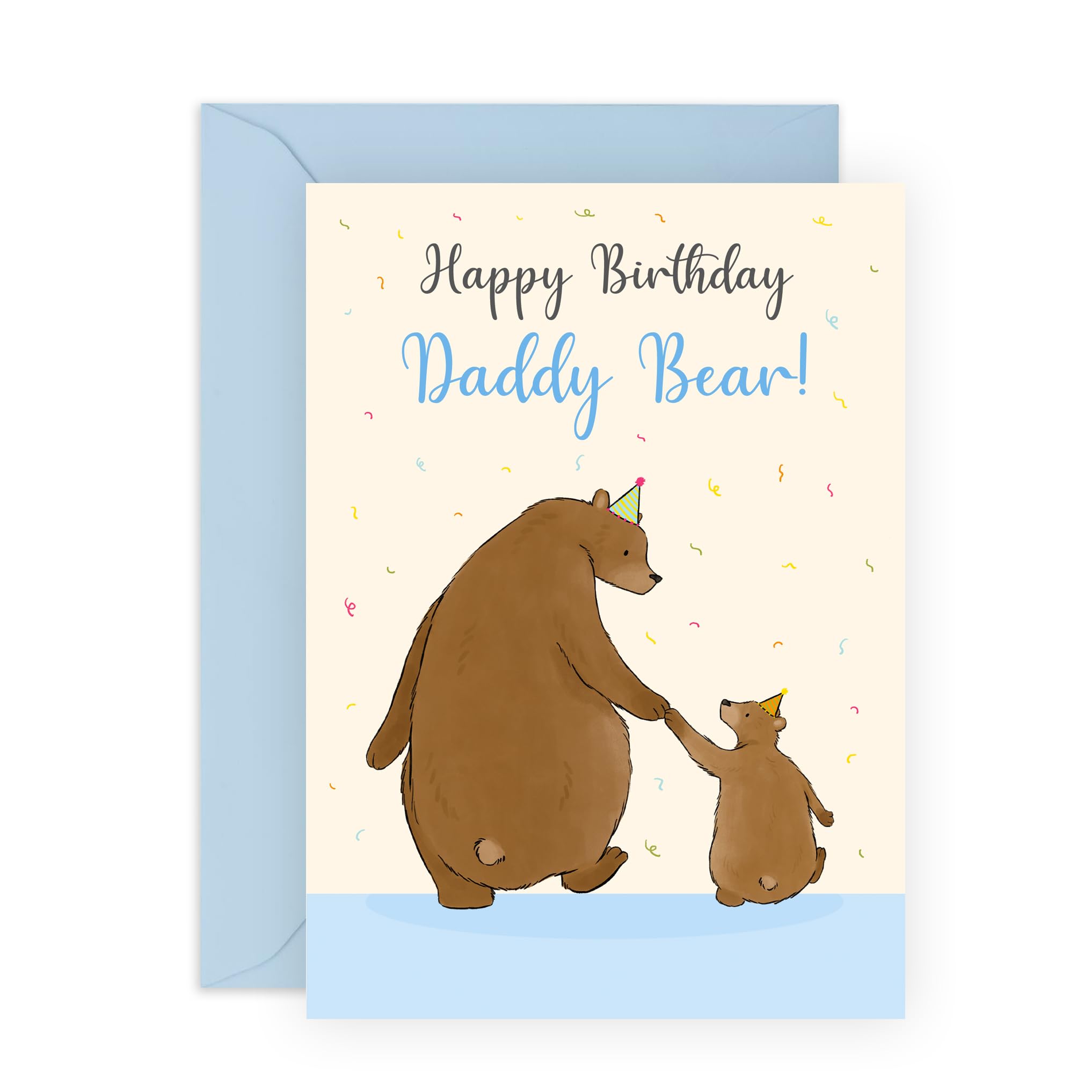 Central 23Dad Birthday Card For Men - Happy Birthday Daddy Bear - Bear Birthday Cards For Pop Papa Father - Greeting Cards For Him From Son Daughter Wife - Comes With Fun StickersThe Forest Stewardship Council
