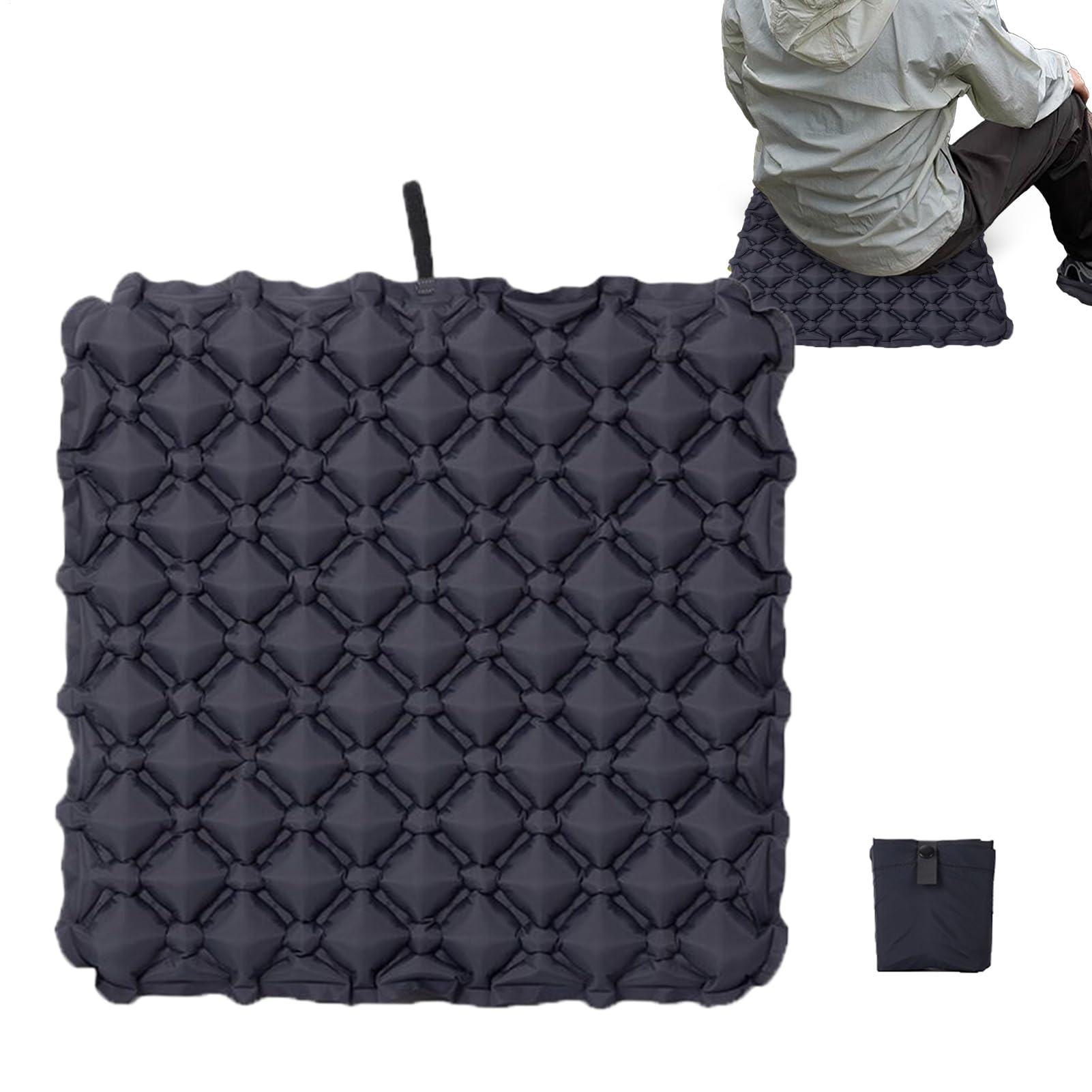 Coussin siège air Teksome à fermeté réglable contre la fatigue