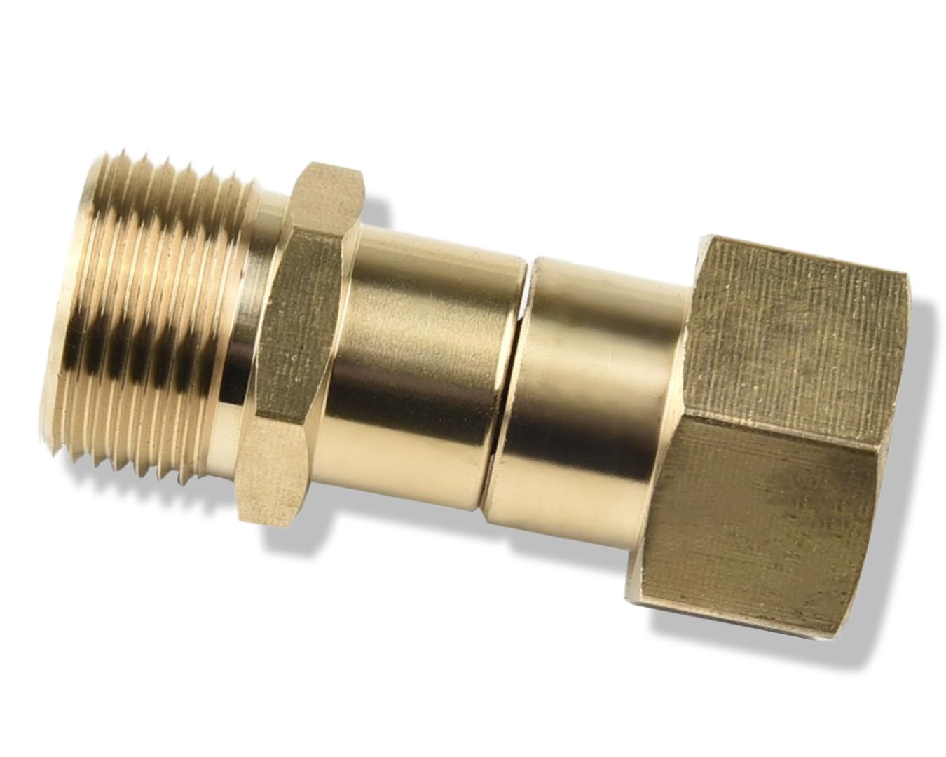 M&M Smartek adaptador M22 IG/AG compatible con Kärcher/Kränzle | Adaptador robusto para sistemas de alta presión compatibles; comprobar rosca, conexión, junta, presión y equipo seguro.