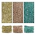 VANCROWN Headwear Head Wrap Sport Headband Sweatband 220 Patterns Magic Scarf 12PCS & 6PCS 12 in 1 (12PCS.Paisley)