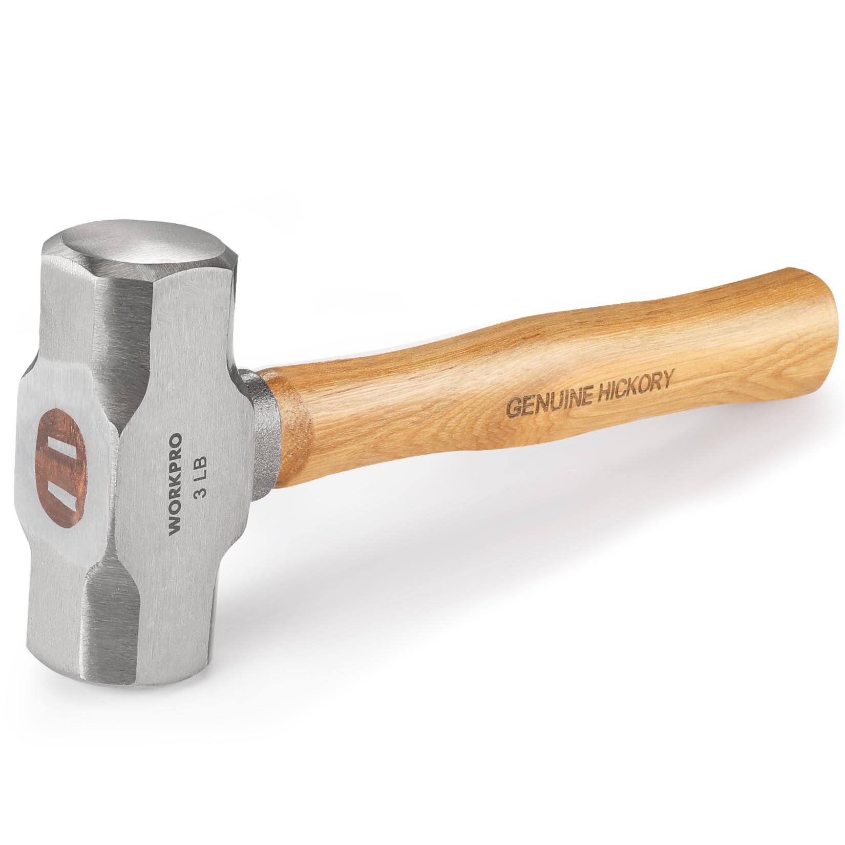 WORKPRO 両口ハンマーmaterial ヒッコリーウッド 3ポンド（約1.…