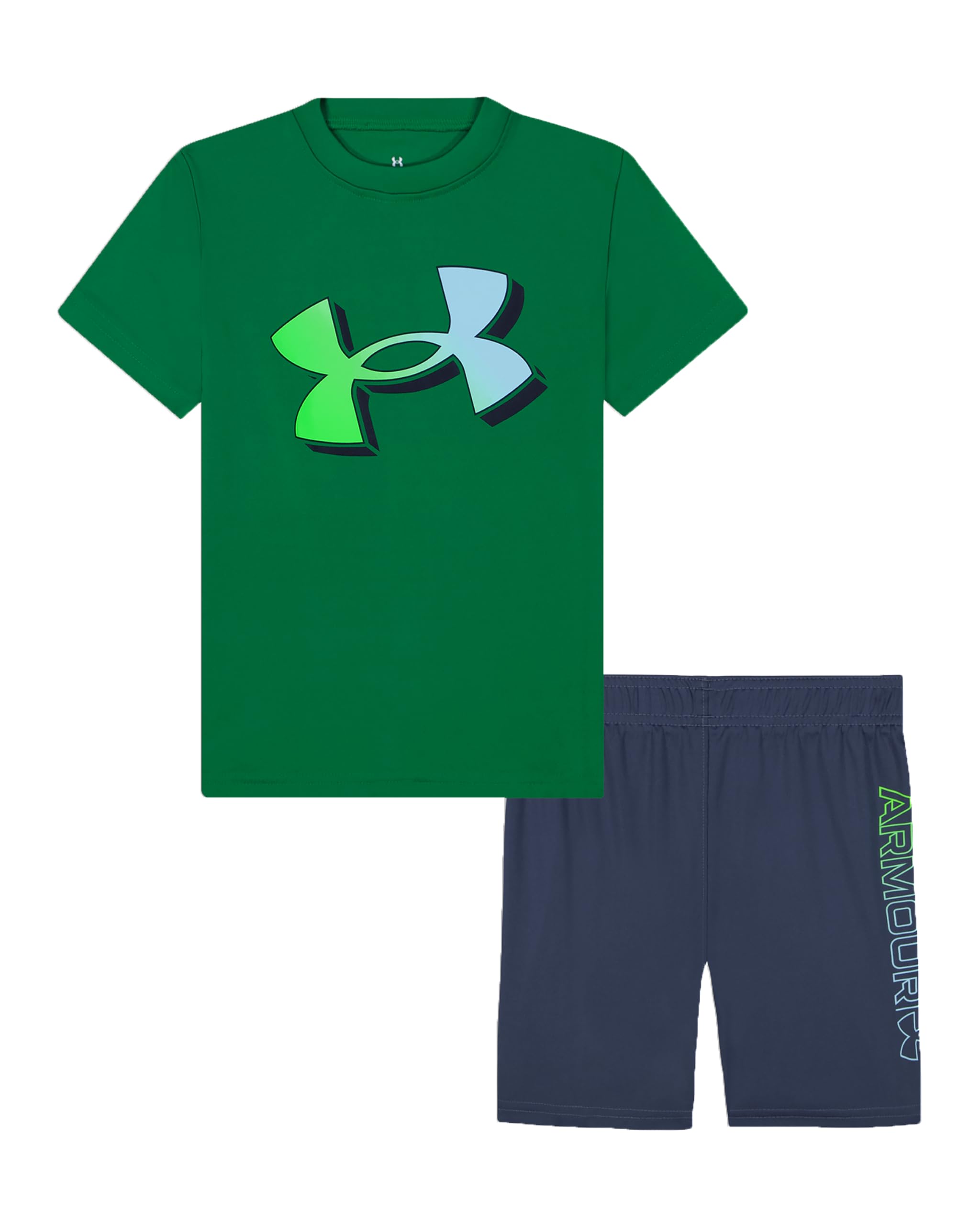 Under Armour Boys' 2-piece Short Sleeve Graphic T-Shirt and Shorts Set