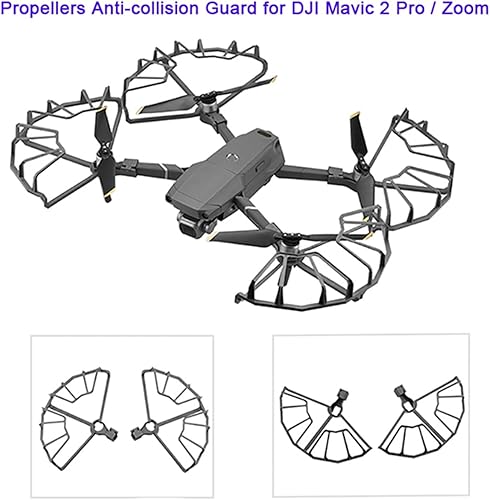 Miniatura 2 de SeiZed Hélices - Protector anticolisión para D-JI Mavic 2 Pro/Zoom Drone Propeller Protector de hélice Protectores de la cuchilla Apoyos Cubierta