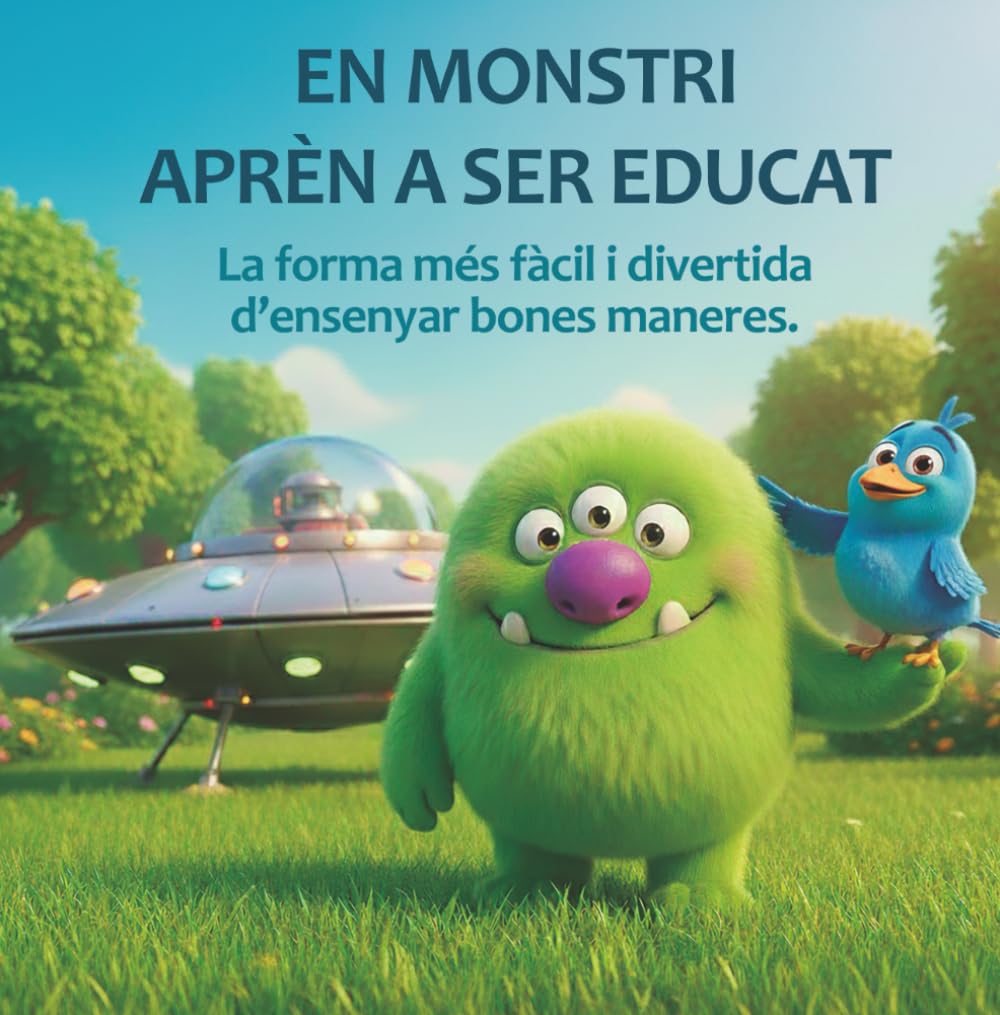 EN MONSTRI APRÈN A SER EDUCAT: La forma més fàcil i divertida d'ensenyar bones maneres.