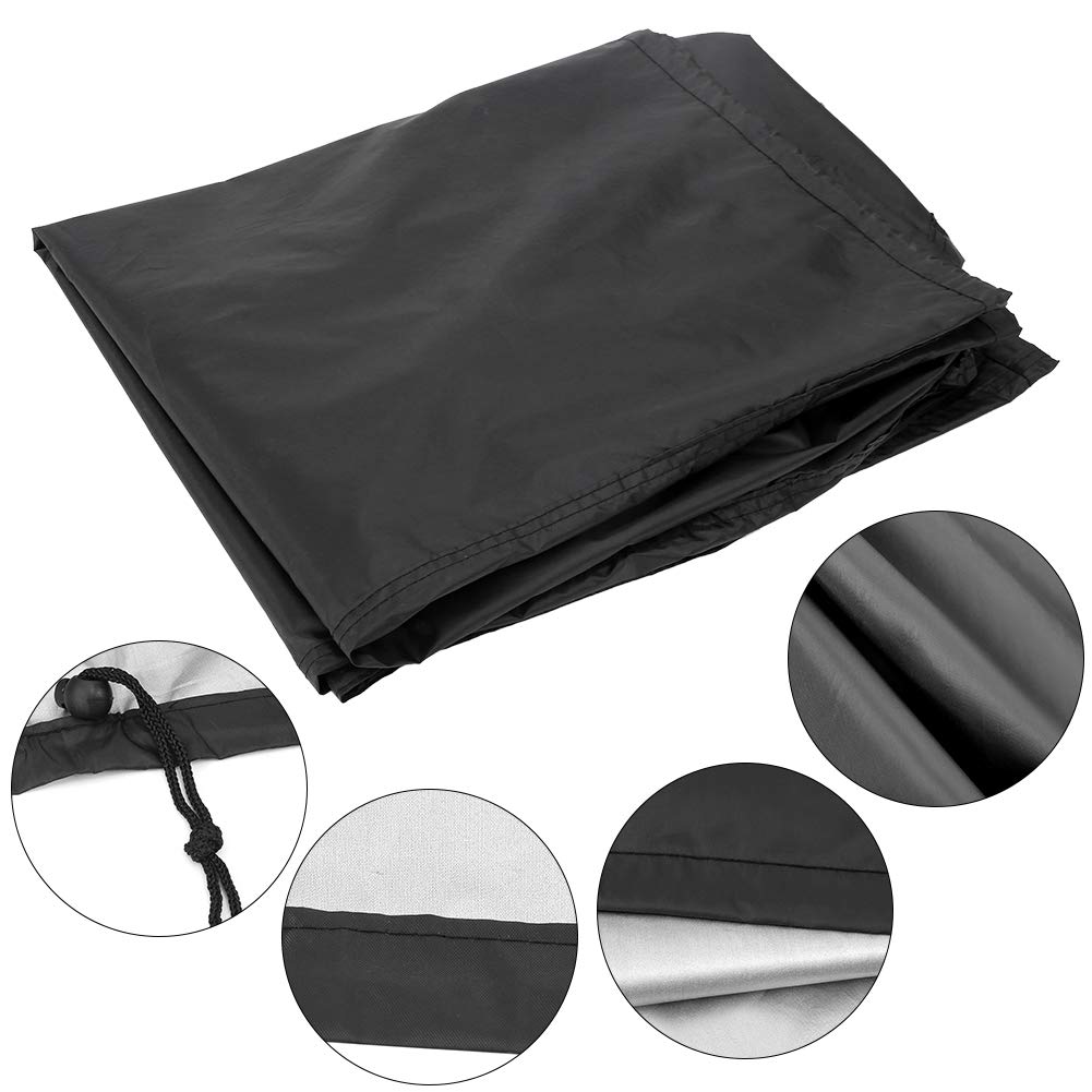 Funda Barbacoa Impermeable Y UV | Tamaño 80x66x100 Cm | Poliéster Con PU, Incluye Cuerda De Ajuste | Para Parrillas De Gas Y Carbón