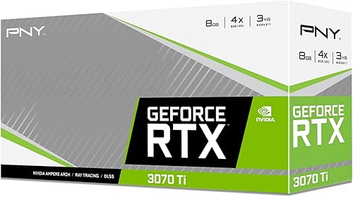 Miniatura 8 de PNY Tarjeta gráfica GeForce RTX 3070 Ti de 8 GB Verto Triple Fan