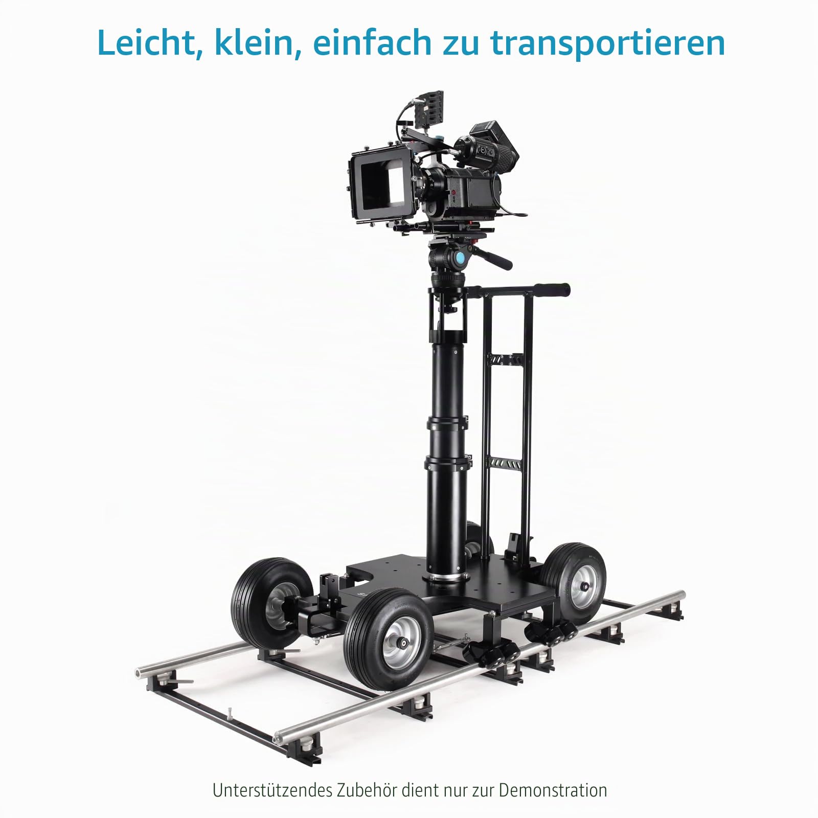 Proaim Spin Leichtes Doorway plattform Alles in einem Kamera Transportwagen System | Heavy-Duty Kameraplattform, Nutzlast 300kg/ 661lb zum Bazooka, Jib Crane, Seat (DL-SPIN-01)