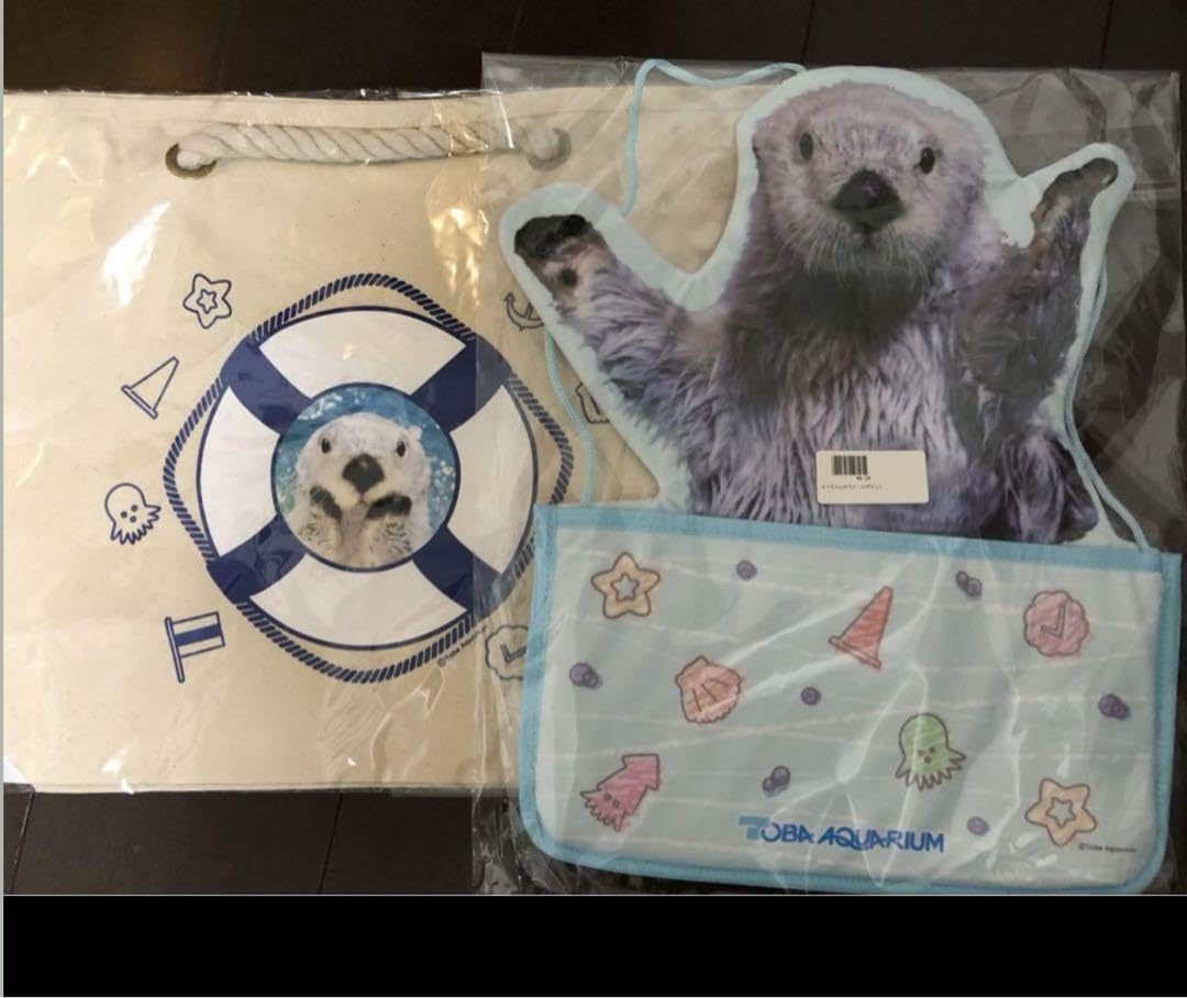 Amazon.co.jp: 鳥羽水族館 ラッコ メイちゃん ウォールポケット トート 