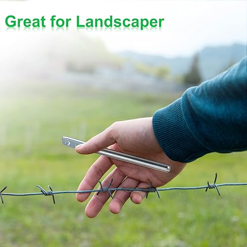 Miniatura 6 de 3 piezas 3 agujeros alambre Twister multifuncional Bender herramienta de alambre de alta resistencia torsión demasiado herramienta de esgrima para