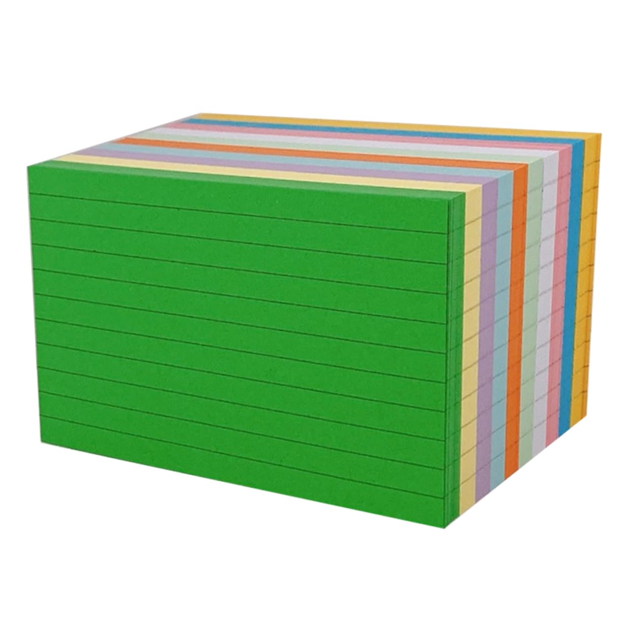 1500fogli Schede Colorate Multifunzione Da Cartoncini Vuoti Per Appunti Note e Messaggi Per Scuola e Ufficio Design Compatto e Portatile Adatte Per Registrare Vocaboli e
