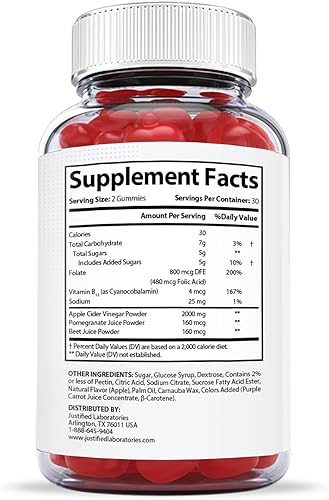 Miniatura 4 de X Slim Keto ACV Gummies Extreme Formula 2000 MG Xslim Vegano sin OGM con jugo de granada remolacha B12 120 gomitas