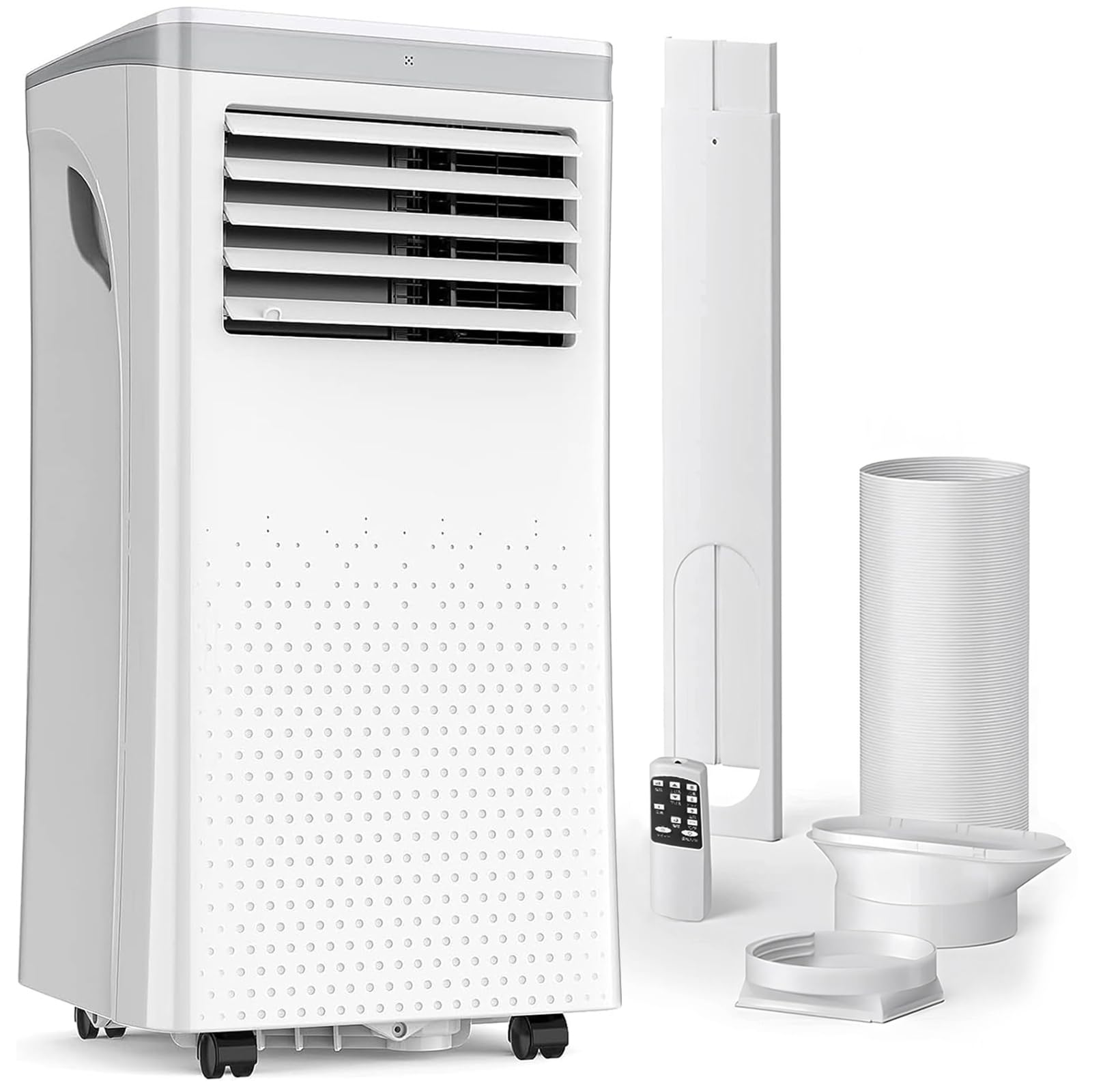 商談中 簡易置き型エアコン ハイパワー2.6kW！ 移動式 窓パネル付き 