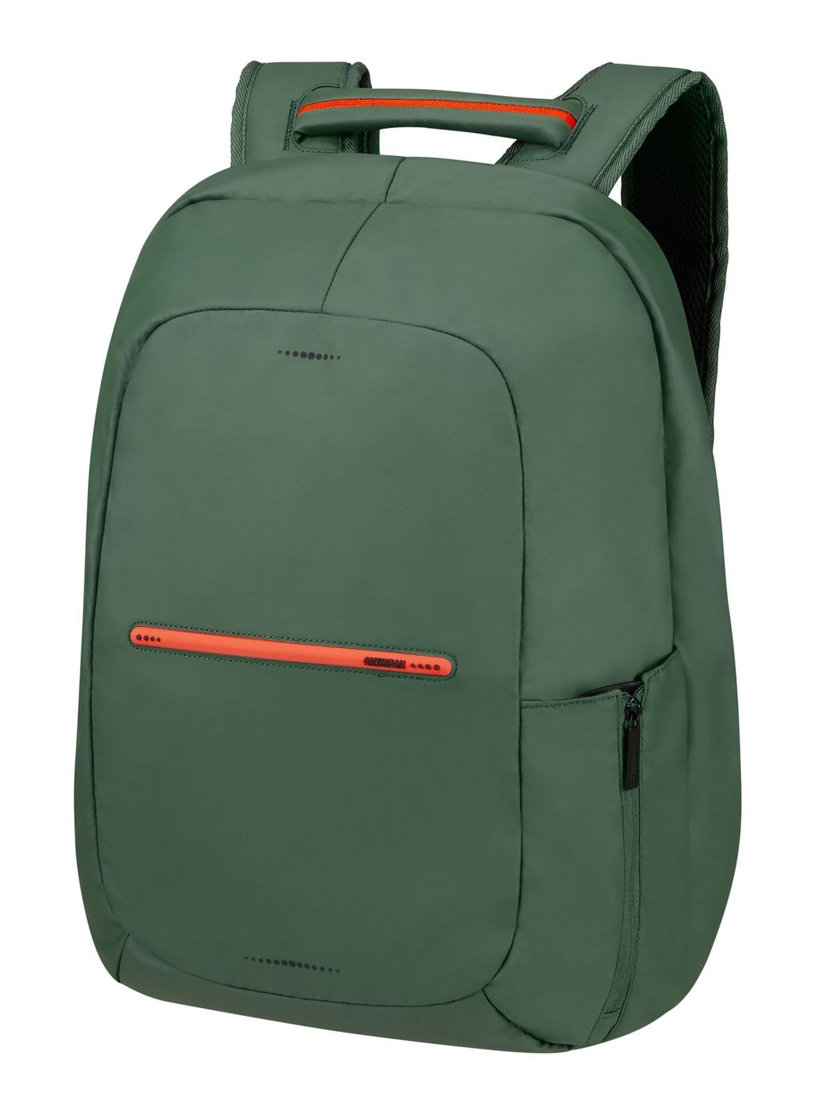 American Tourister Urban Groove UG24 - Mochila para portátil 15.6″ (55 cm) – Mochila de negocios y escolar con puerto USB, portabotellas, Smart Sleeve - 21.5L - Verde (Cool Green)
