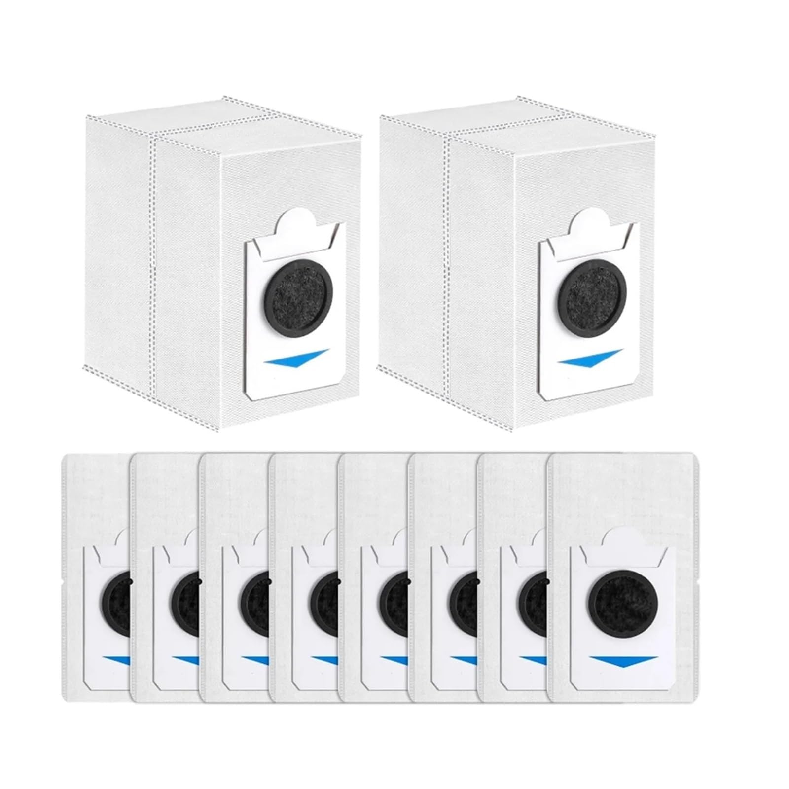 OUNCU Assembly Dust Bags,Compatible For ECOVACS Deebot X2 COMBO / T30S COMBO / T30S,2.9 L Vacuum Cleaner Parts(10 pcs)