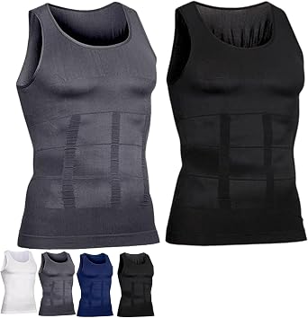 Shaping Tank Men, Shaping Tank 2.0, High Elastic Body Shaper Compression Tank Top