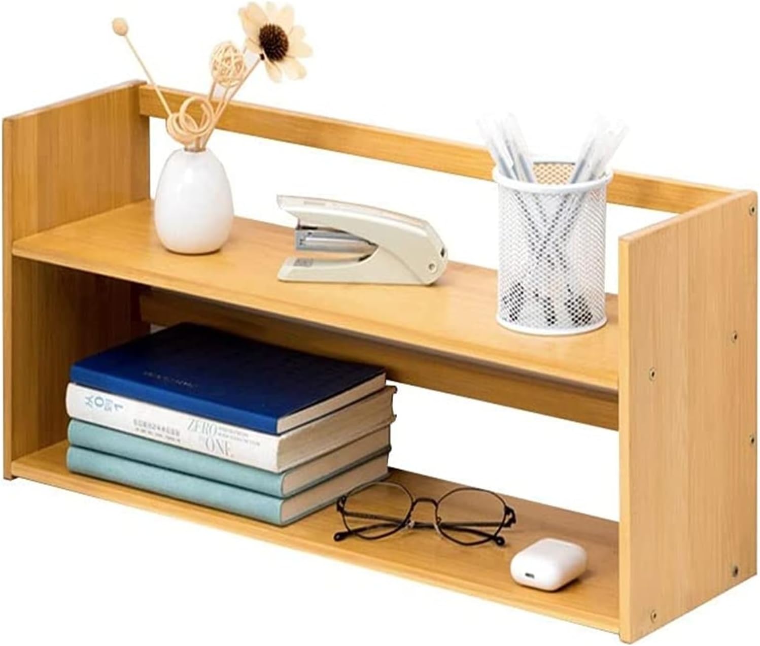 Amazon.co.jp ファイルキャビネット デスクトップ Shelf Bookcase Bookshelf Storage Rack