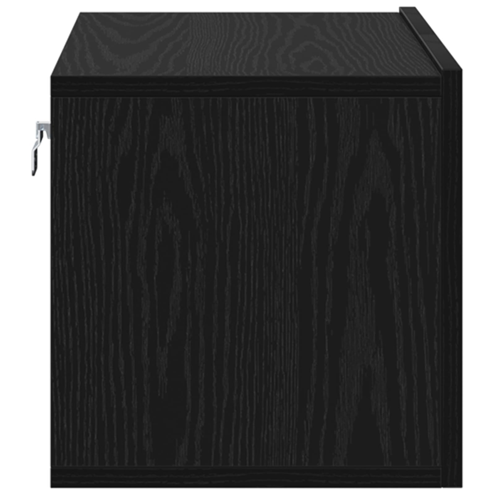 Gecheer TV-Schrankset Schwarzeiche Holzwerkstoff Mittel TV-Schrank, Moderne TV Lowboard Fernsehschrank für Home-Cinema Gamerzimmer Wohnungen Büro875170