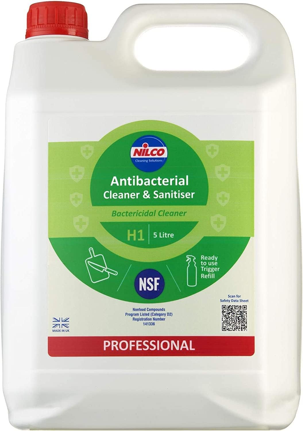 Antibacterial Cleaner & Sanitiser 5L - SVTN5CPCP