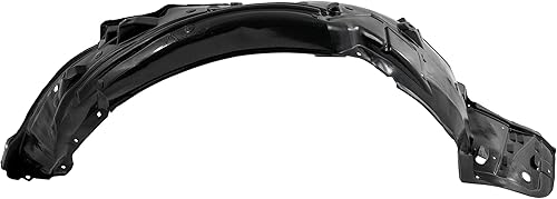 Miniatura 4 de Evan Fischer Forro de guardabarros delantero derecho compatible con Honda Accord 2016-2017, sedán, plástico
