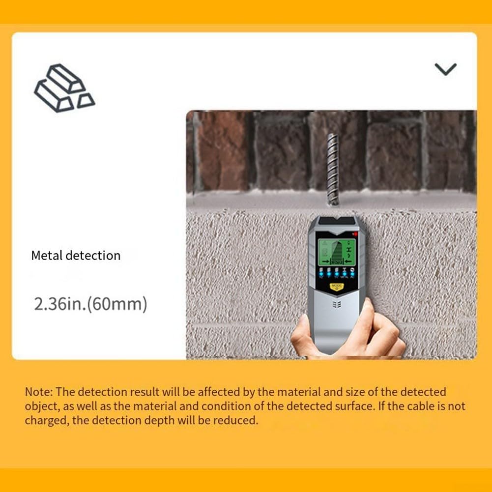 Huepar Stud Finder Scanner da parete 5 in 1 rilevatore di metalli con Huepar Stud Finder Scanner da parete 5 in 1 rilevatore di metalli con