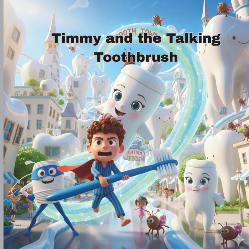 Timmy and the Talking Toothbrush: A Magical Adventure About Brushing and Bravery