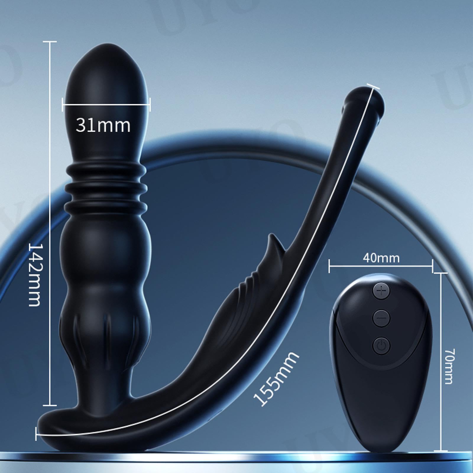 Plug anale 10 uomini vibratore anale Plug giocattoli sessuali telecomandati Per uomini plug anale gay Dildo telescopico Masturbatore Prodotto adulto Macchina del sesso con dildo