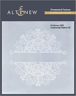 Altenew エンボスフォルダー オーナメンタルフィーチャー/Ornamental Feature 3D Embossing Folder [ALT4696] 日本正規品