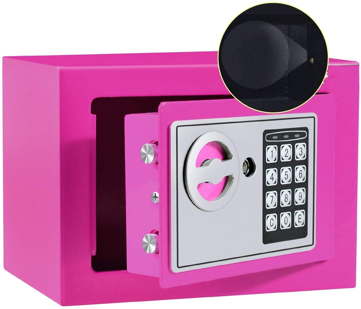 Caja Fuerte Ignífuga E Impermeable, Caja Fuerte con Inducción, Caja Fuerte Electrónica Digital De Seguridad, Construcción De Acero Oculta con Cerradura, Diseño De Anclaje,
