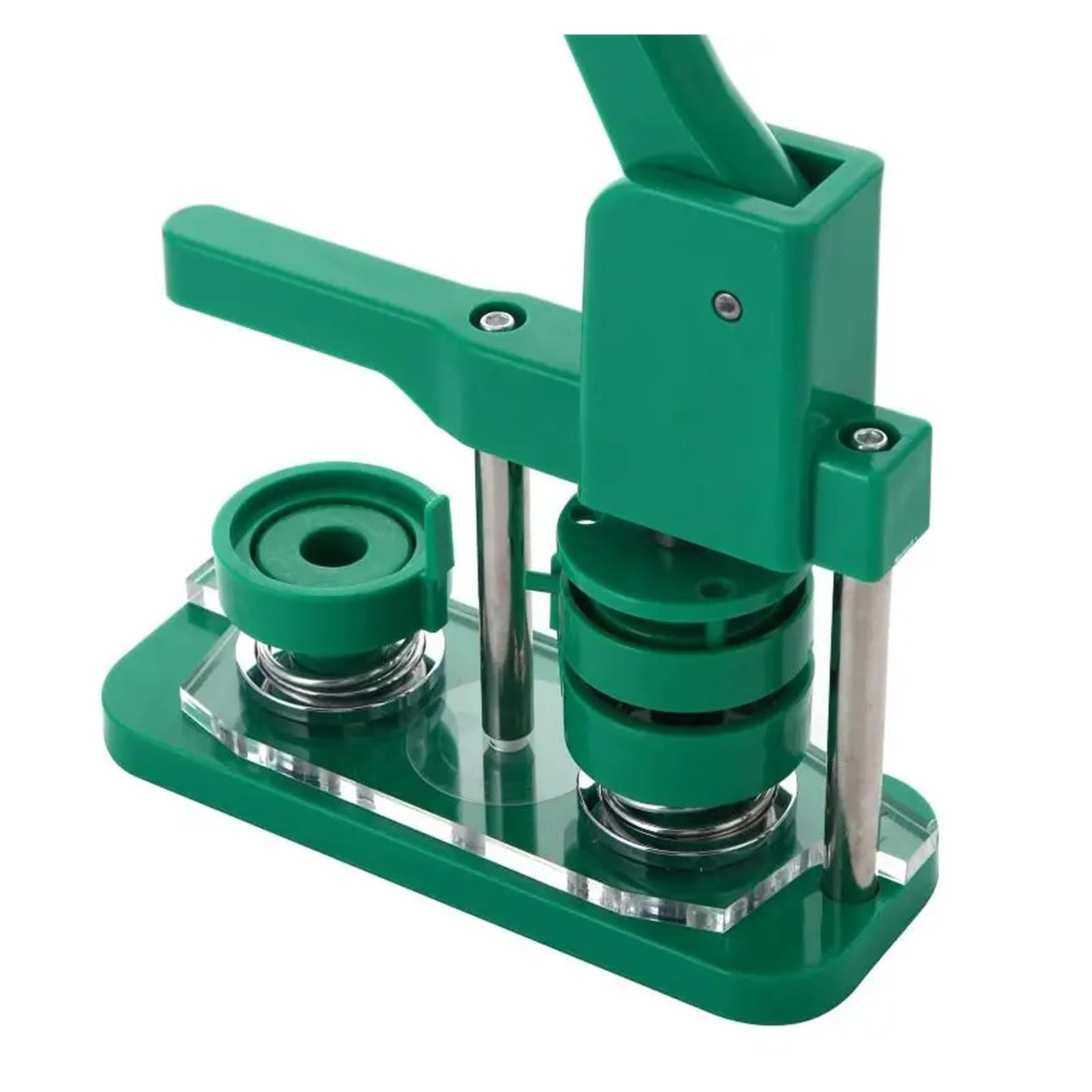 Maszyna do produkcji znaczków DIY 25/32/44 mm ze 100 zestawami pustych materiałów na znaczki, magnetyczna forma ręcznego tłoczenia, regulowana Różnego przeznaczenia