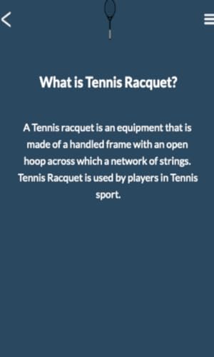 Tennis Racquet