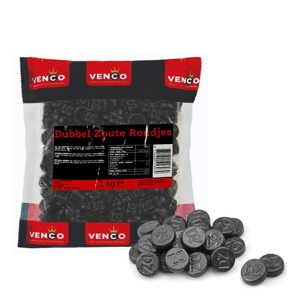 Venco | Dubbel Zoute Rondjes | 6 x 1 kg
