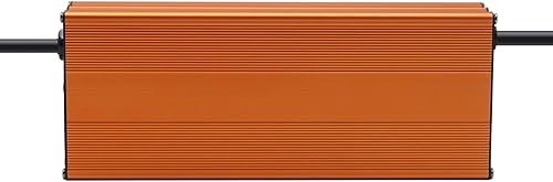 Miniatura 6 de Reemplazo del cargador de batería para carrito de golf de 10 amperios y 48 voltios, compatible con 48 voltios Club Car Golf Cart 3 Pin Round Plug