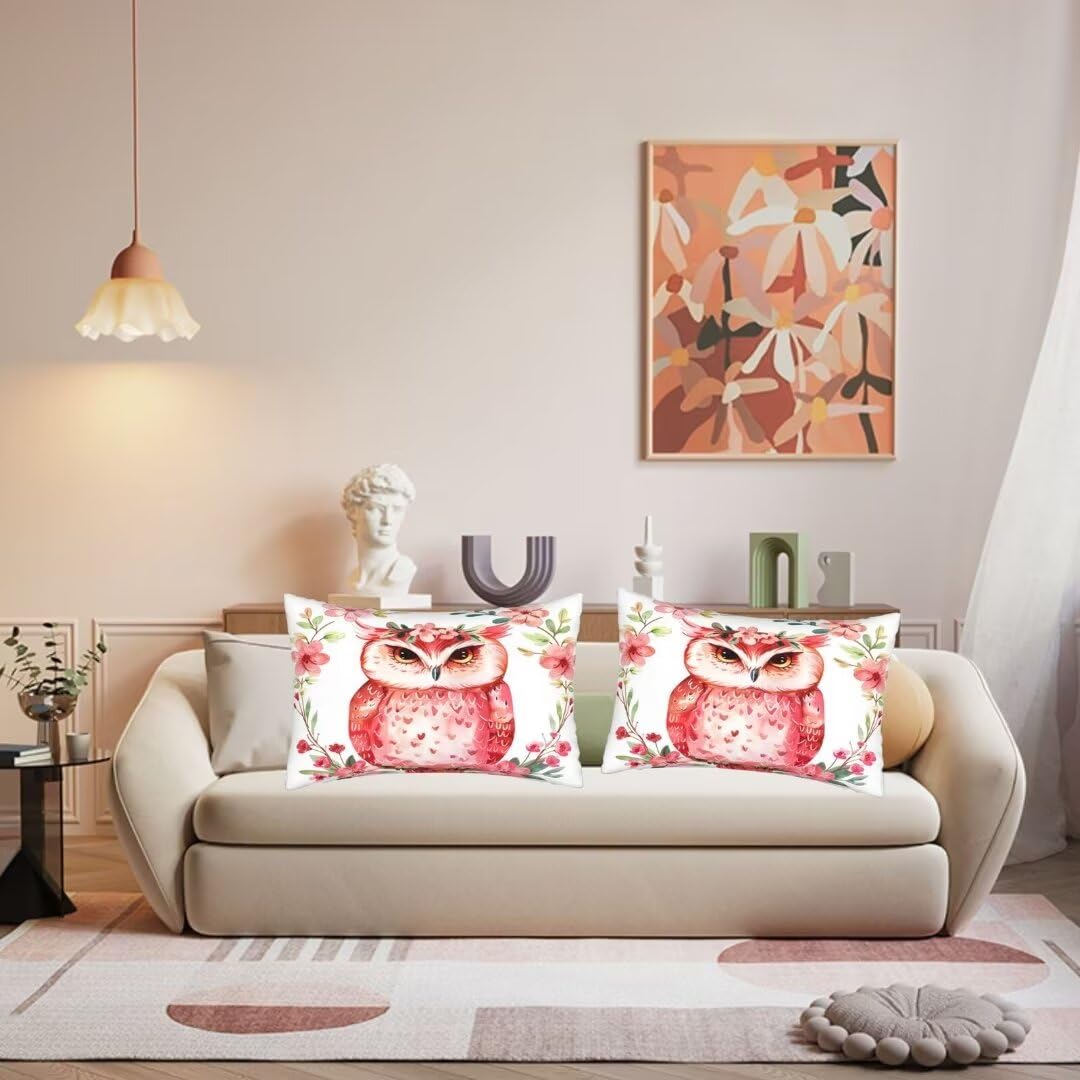 Kissenbezug 60 x 90 cm Niedlich Kissen,Sofakissen Superweicher Kopfkissenbezug Dekorative Kissenbezüge (2er Set) Kissenhülle mit ReißVerschluss Deko Kissen für Couch Wohnzimmer Schlafzimmer Panda J323