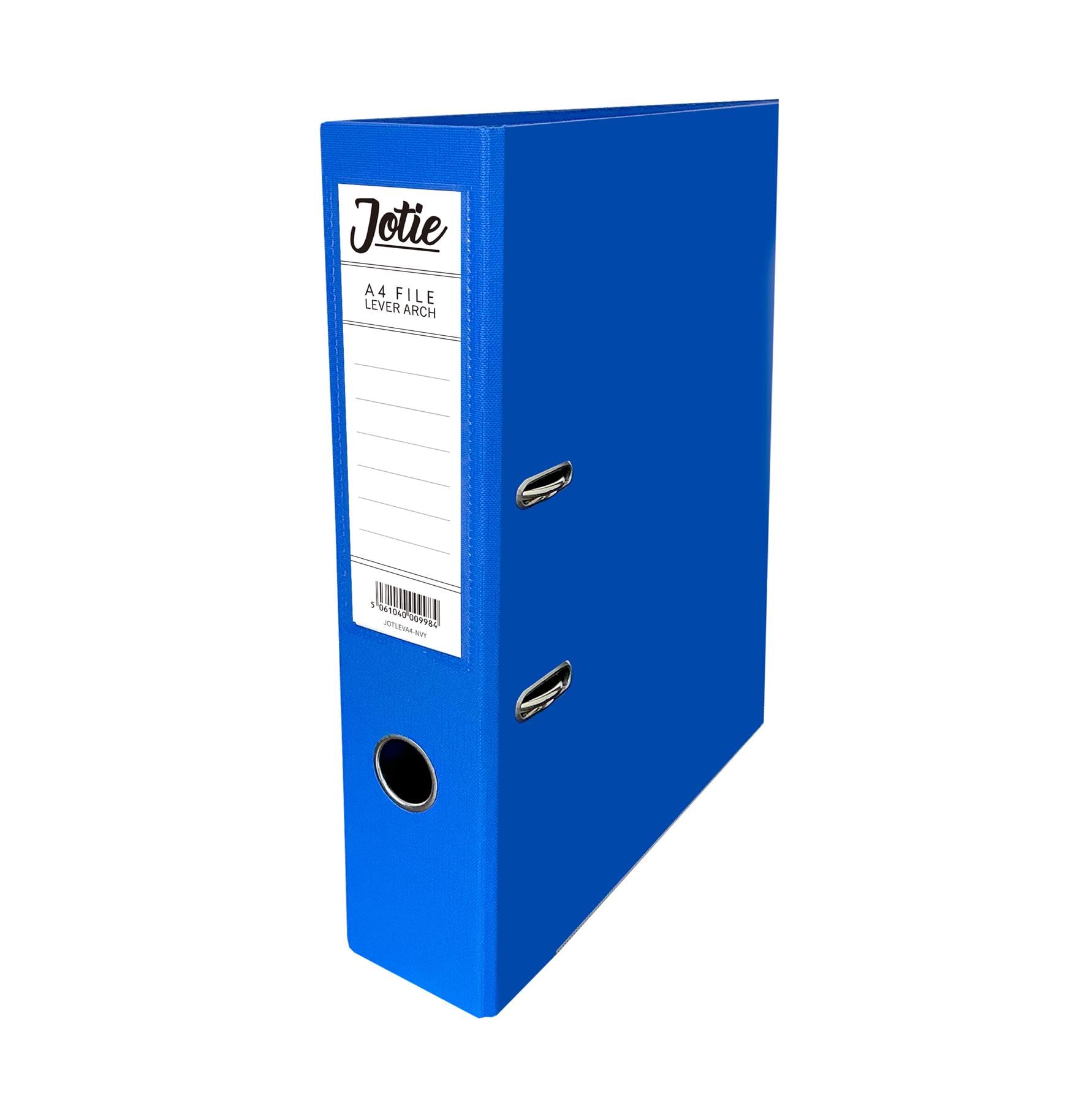 1 x Blue A4 Lever Arch File for Paperwork A4 Folders with 70mm Spine, Thumb Ring & Elegant Anti-Spill Cover | Large Ring Binders | File Storage & Office Supplies Assorted Colours