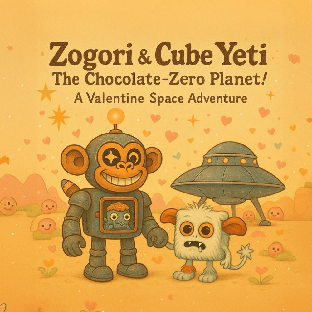 Zogori & Cube Yeti: The Chocolate-Zero Planet!: A Valentine Space Adventure (ZOGORY (english edition))