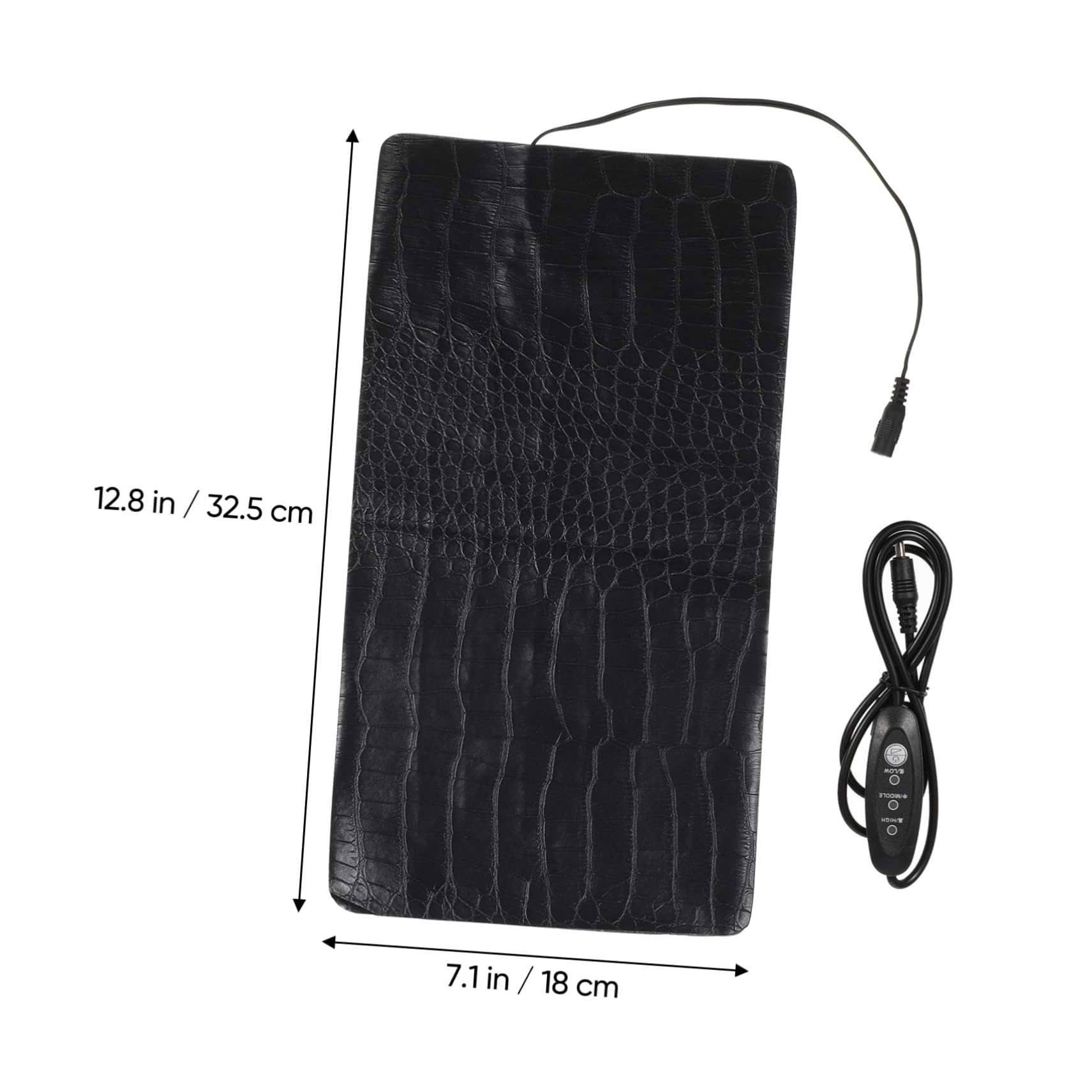 BELLIFFY Heater Pet Supply 3 Gears Heating Pad for Cats Dogs Reptiles Pet Heating Pad Blanket Warmth