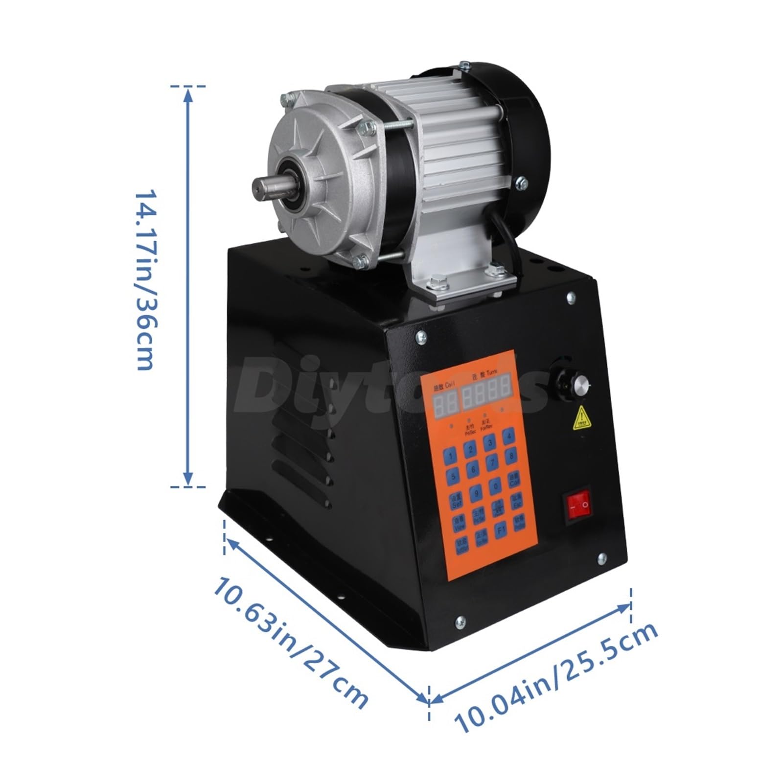 Avvolgitore CNC Completamente Automatico for Bobina, Ventilatore da Tavolo, Motore Elettrico, Macchina for avvolgimento di Fili smaltati, for stampi 350 W e 500(360w)