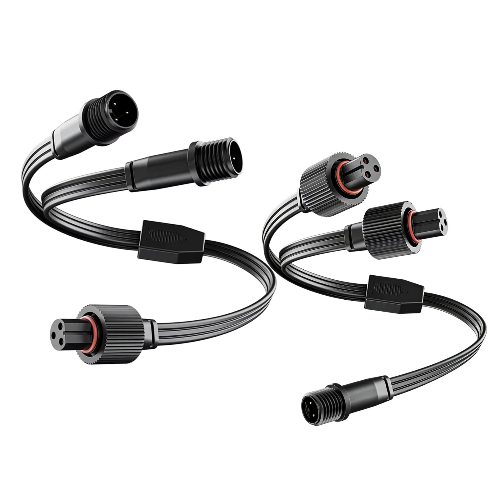 SHYYOULQE Coppers Y Splitter for Outdoor Light Extension Double Power Supply Waterproofed Quickly Setups for Various Setting Quickly Connects Coppers Splitters
