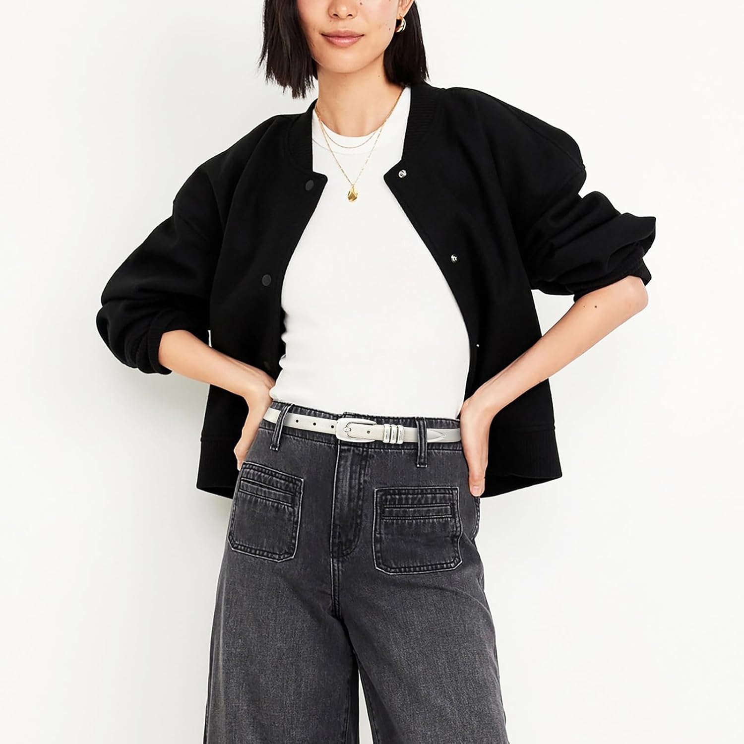 Womens Belts for Jeans Fashion Ladies Waist Belt Premium Synthetic Leather Belts for Women - Image 6