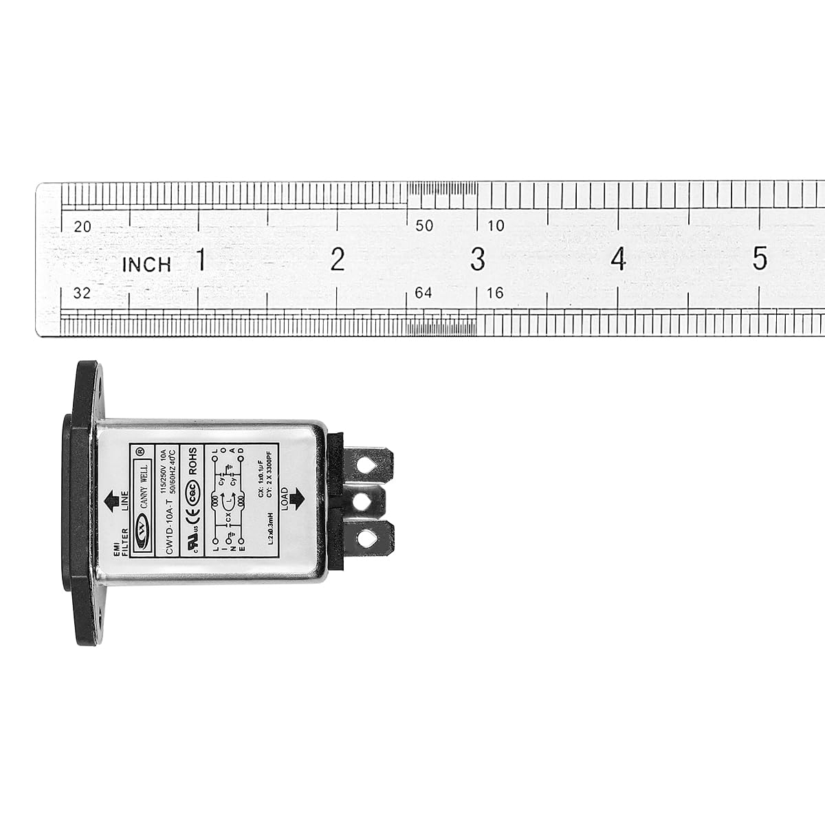CENPEK Filtro di alimentazione CW1D 10A Monofase AC 220V
