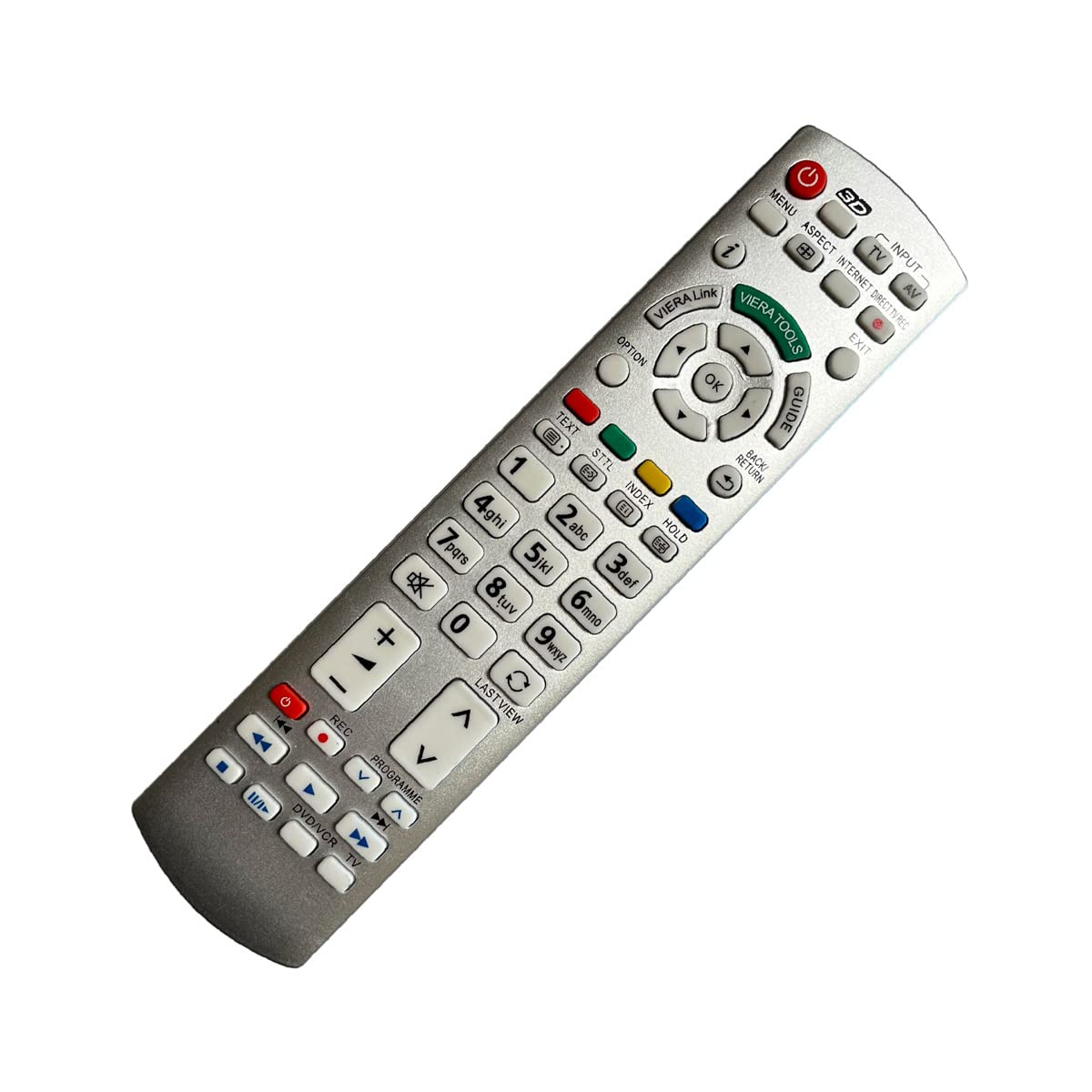 Aurabeam Telecomando Universale Per TV Panasonic: Sostitutivo Per Modello TX-L47ETW5 (Batterie Non Incluse) - 2