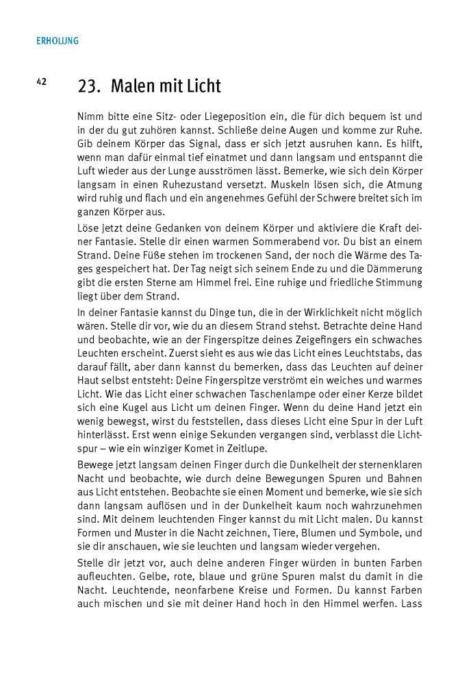 Fünf Minuten Fantasiereisen: 55 x Entspannung für Unterricht und Jugendarbeit