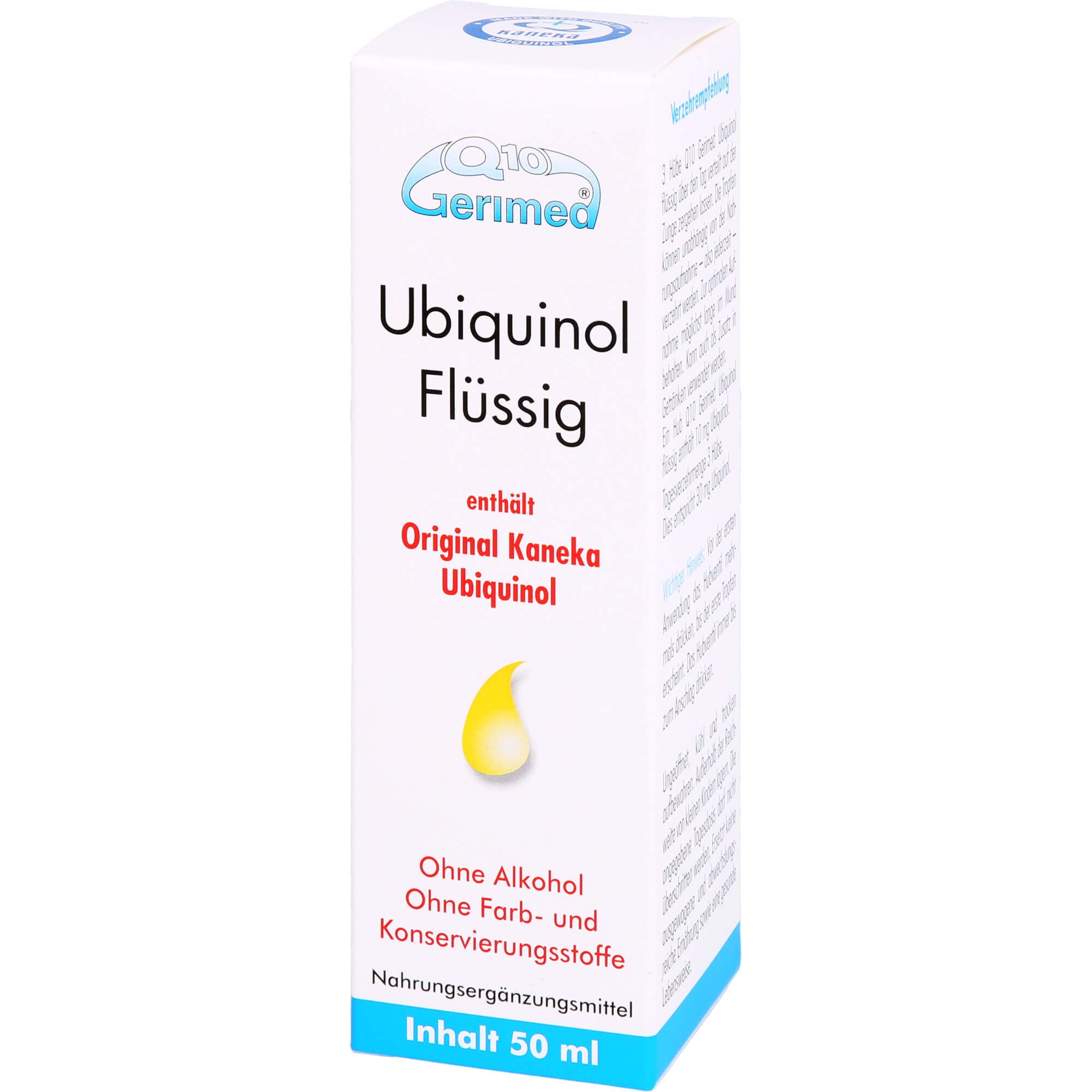 q10 gerimed ubiquinol flüssig 50 ml
