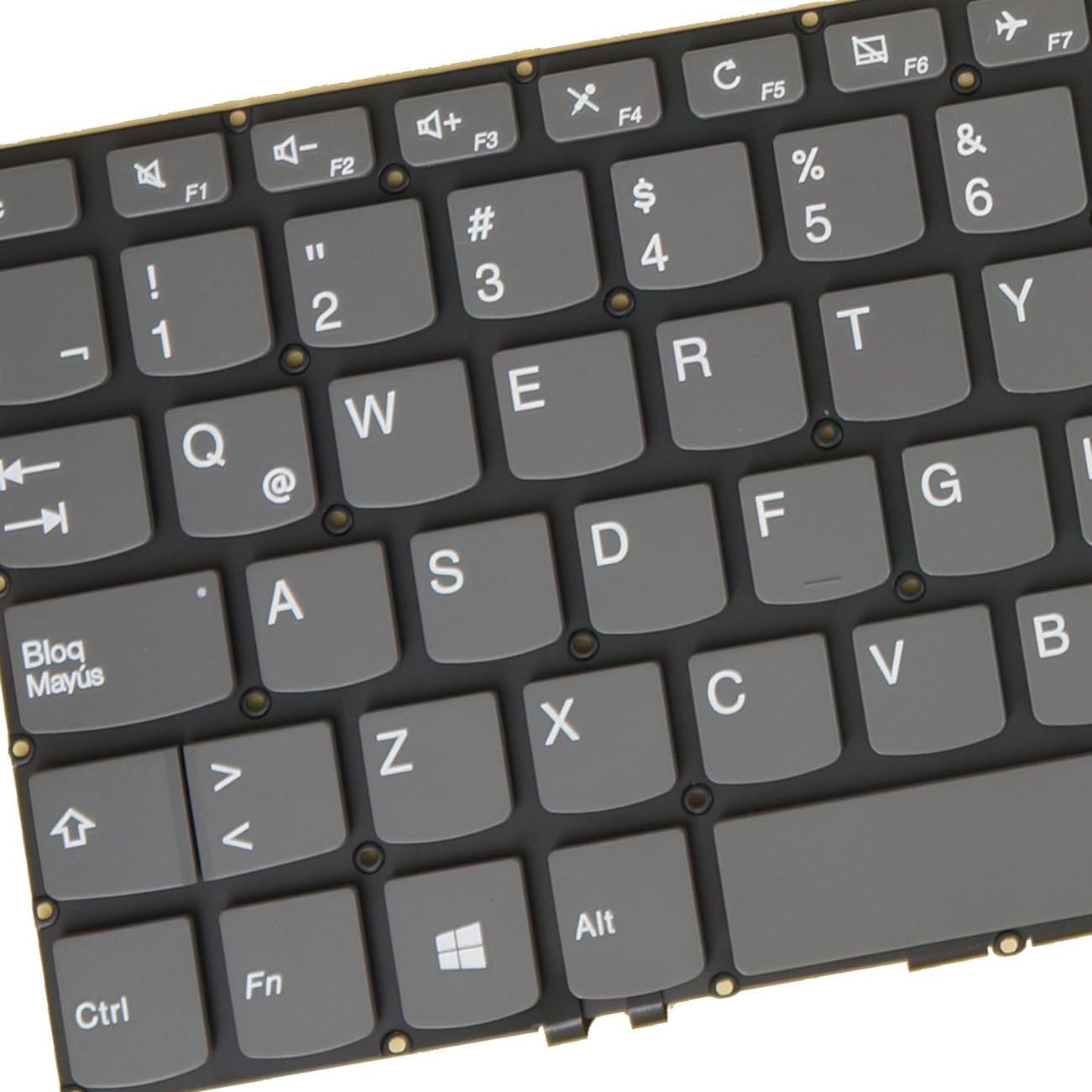 Latin Spanish Laptop Keyboard for Lenovo Ideapad 3-15ada05 3-15are05 3-15igl05 3-15iil05 3-15ijl05 3-15iml05 3-15itl05 PC5C-LA Gray