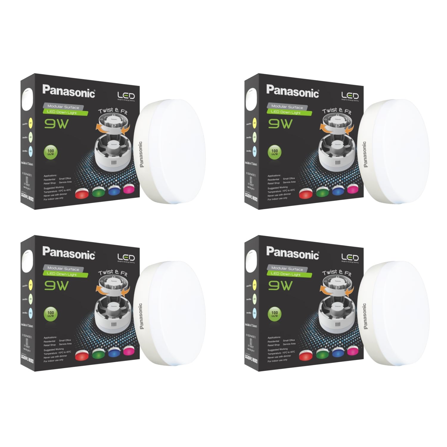 Panasonic 15W LED Twist Downlight - Natural Daylight -11