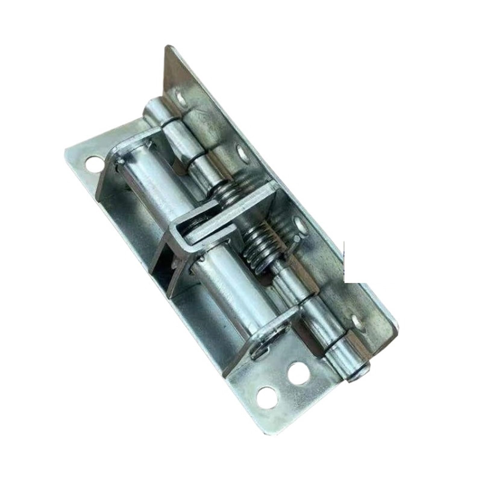 Kdhcvkz Silver Plated 2Pcs 4" Self Closing Door Hinges 90 Degrees Door Hinges(Silver Plated)