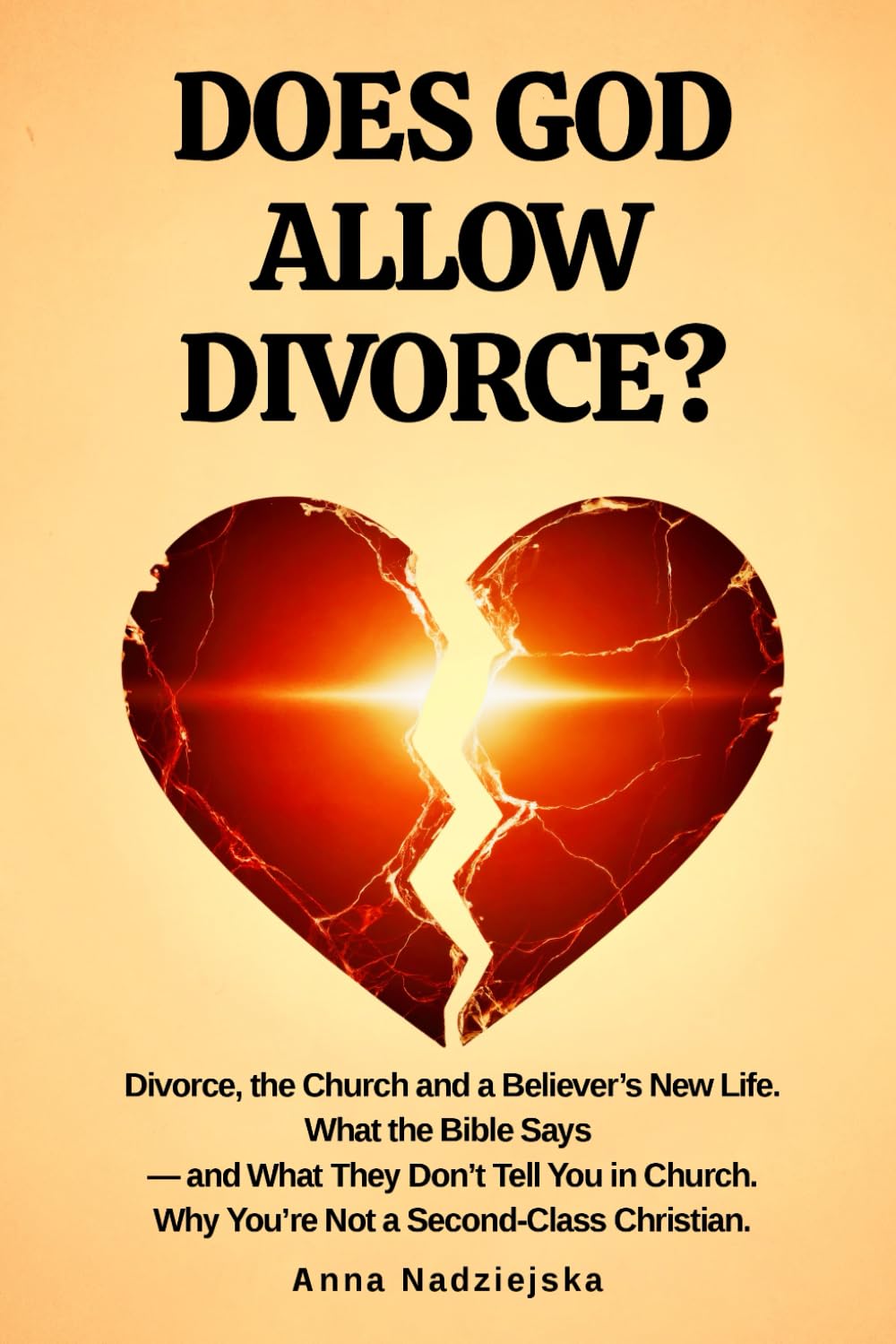 Does God Allow Divorce?Divorce, the Church, and a Believer’s New Life. What the Bible Says—and What They Don’t Tell You in Church. Why You’re Not a ... and Ostracism Within the Church Community.
